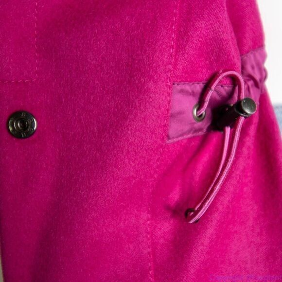 Akris Punto Barbie pink jacket with cinch, size 8 - Picture 12 of 16
